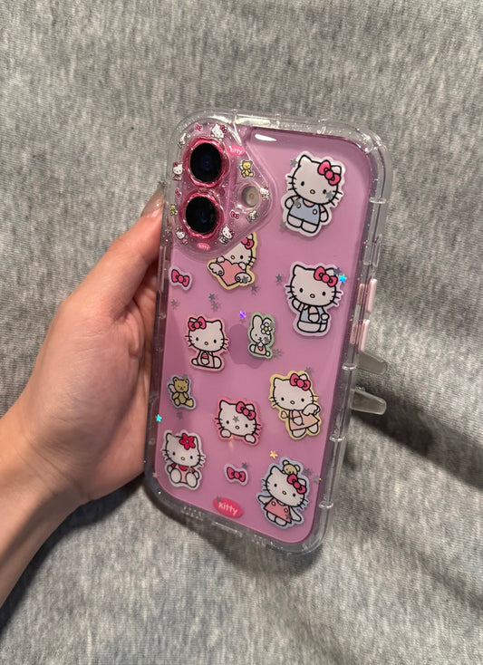 Hellokitty Clear Cute Kawaii Phone Case #0512