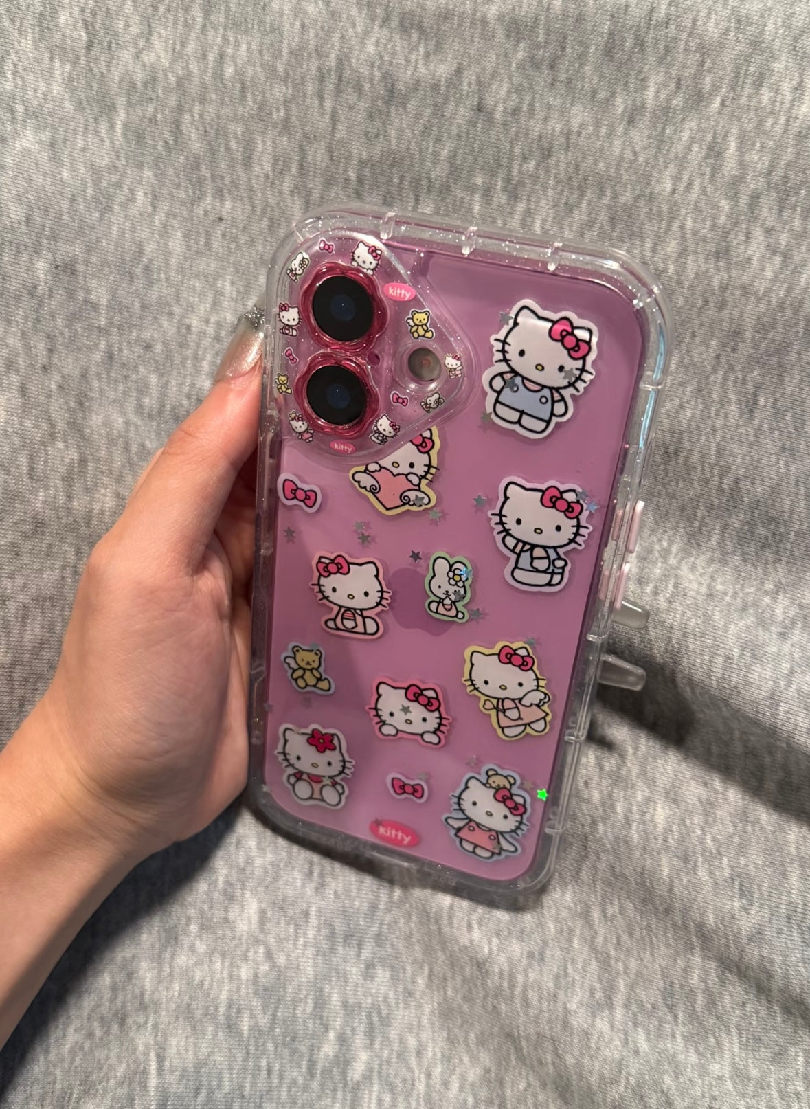 Hellokitty Clear Cute Kawaii Phone Case #0512