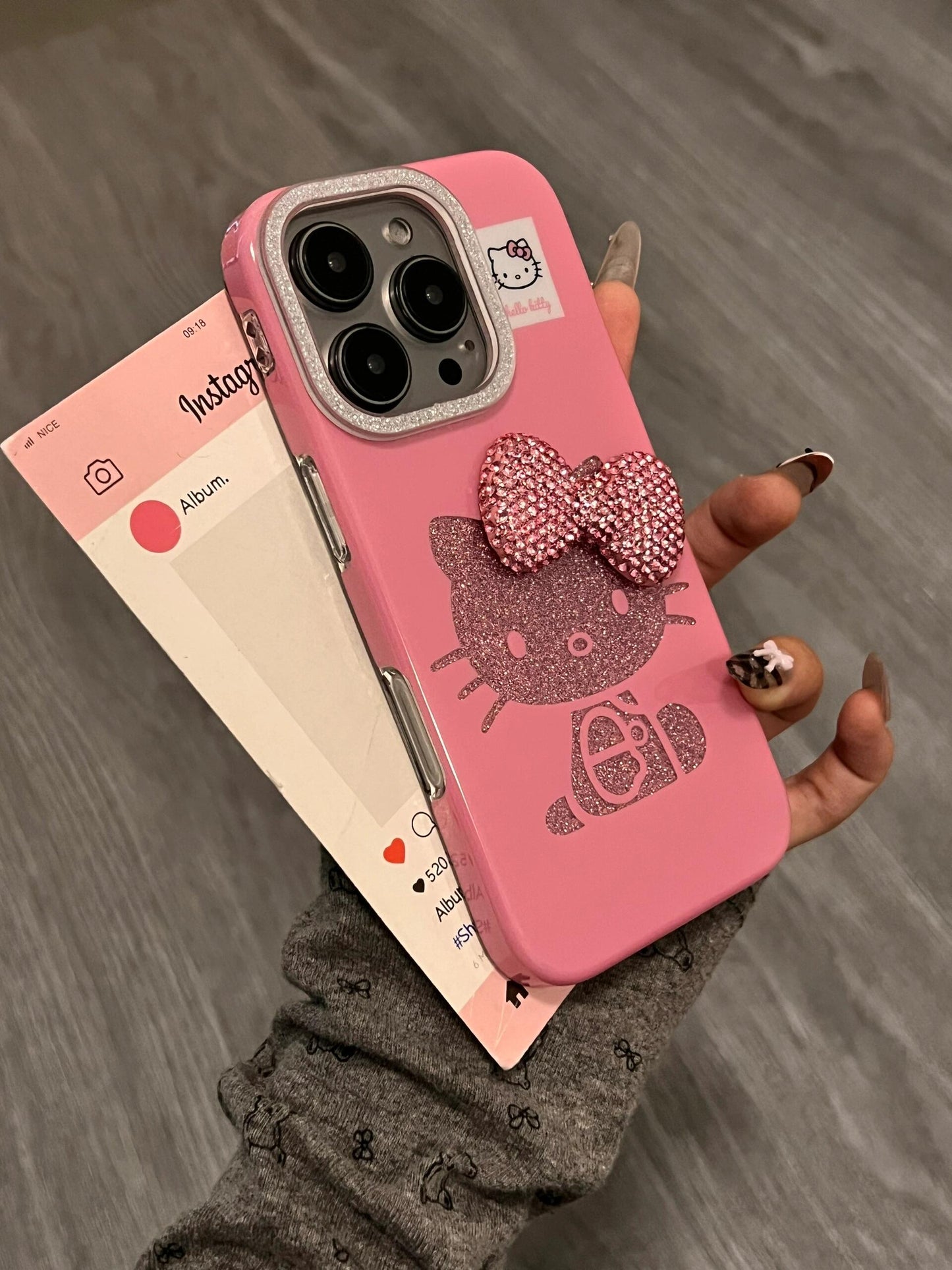 Hellokitty Pink Cute Kawaii Phone Case #0523