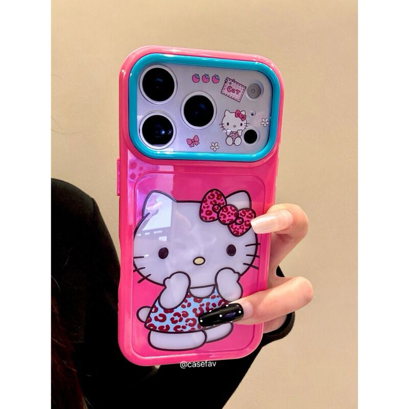 Hello Kitty Pink Leopard Print iPhone Case #646