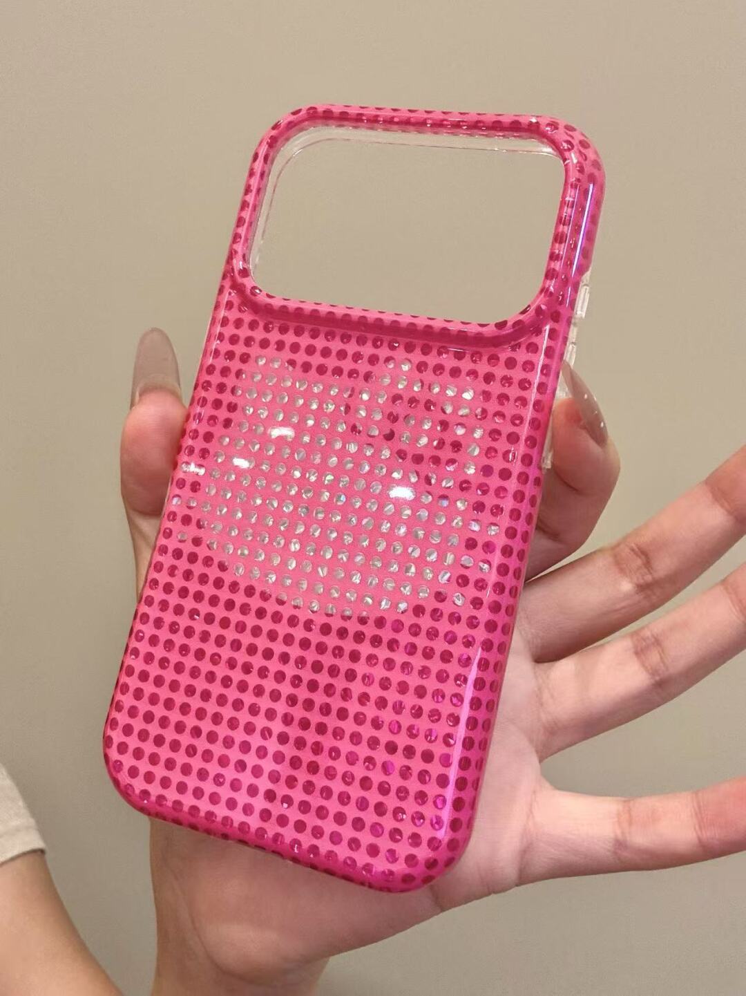 Hello Kitty Glittery Pink Phone Case#675
