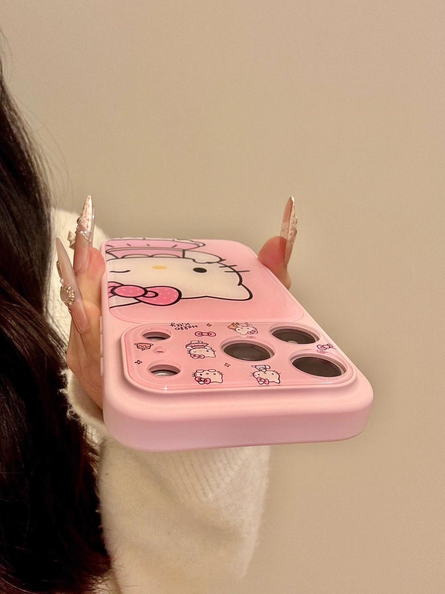 Hellokitty Pink Cute Kawaii Phone Case #0586