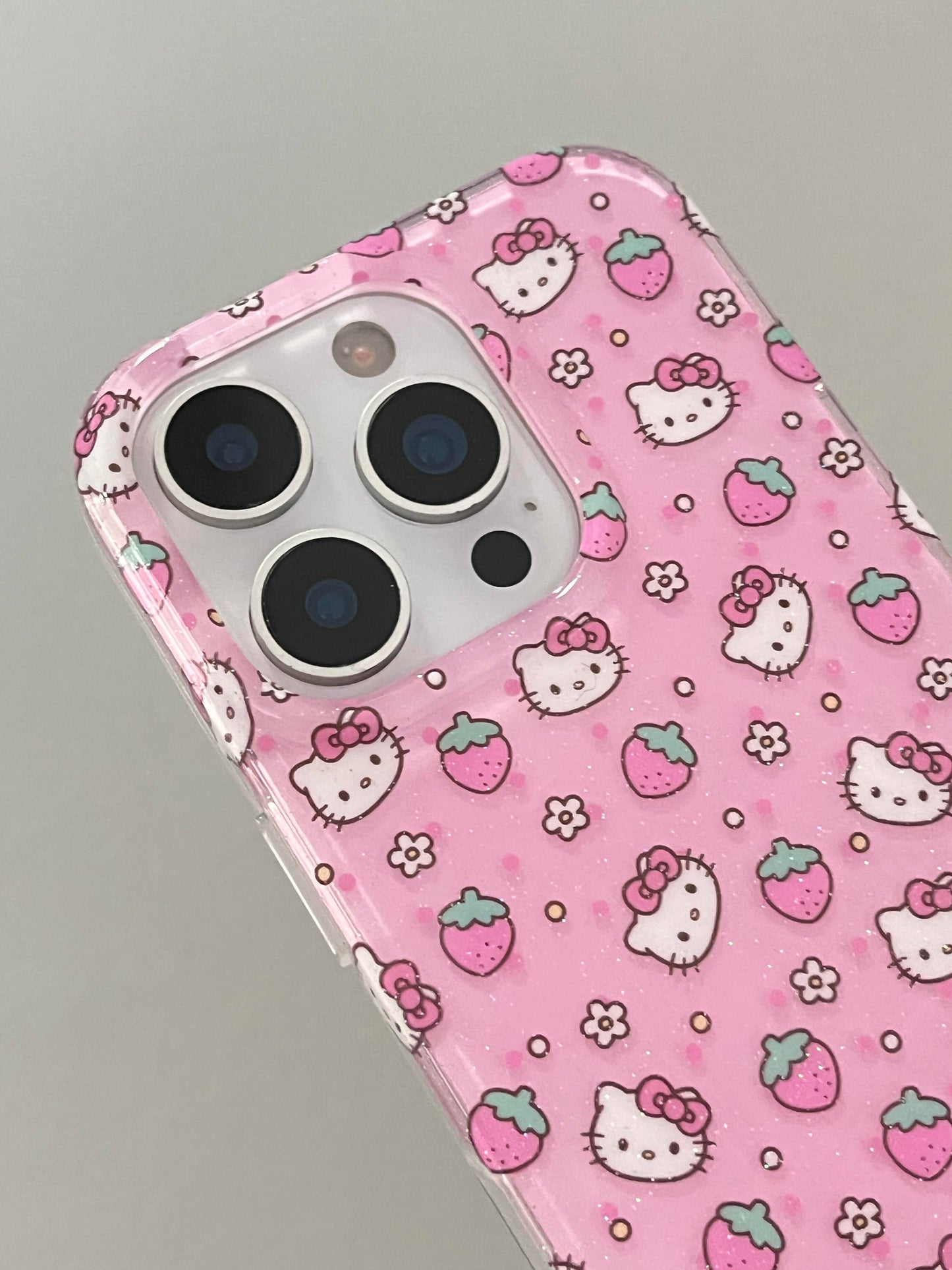 Hellokitty Pink Strawberry Cute Kawaii Phone Case #0482