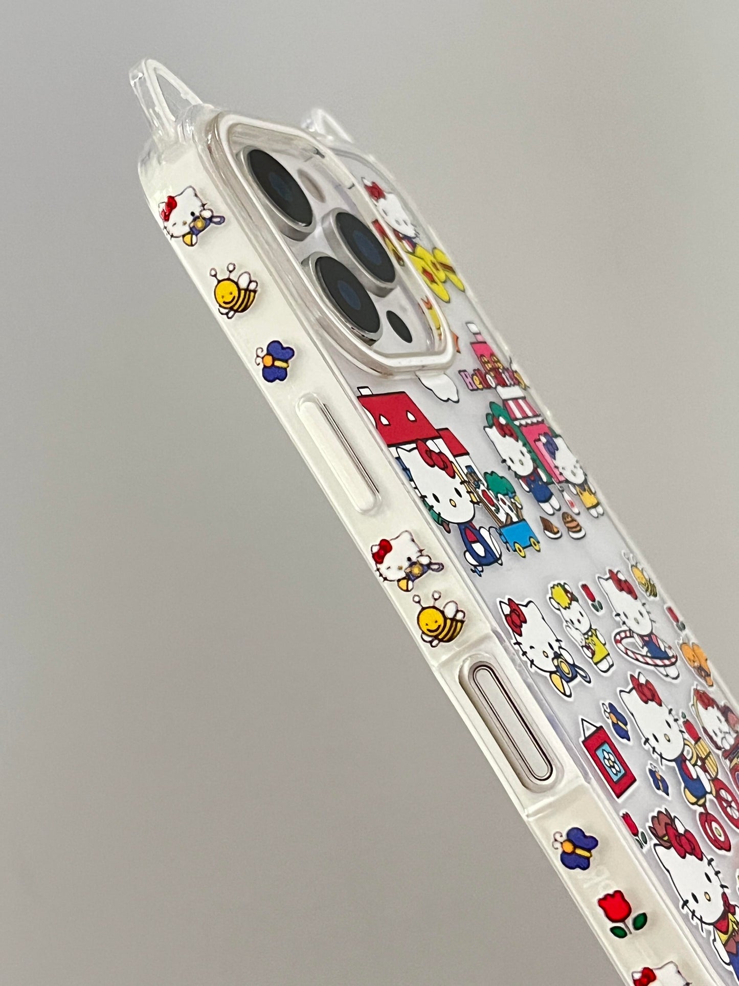 Hellokitty Cat Ear Shape Top Cute Kawaii Phone Case #0483