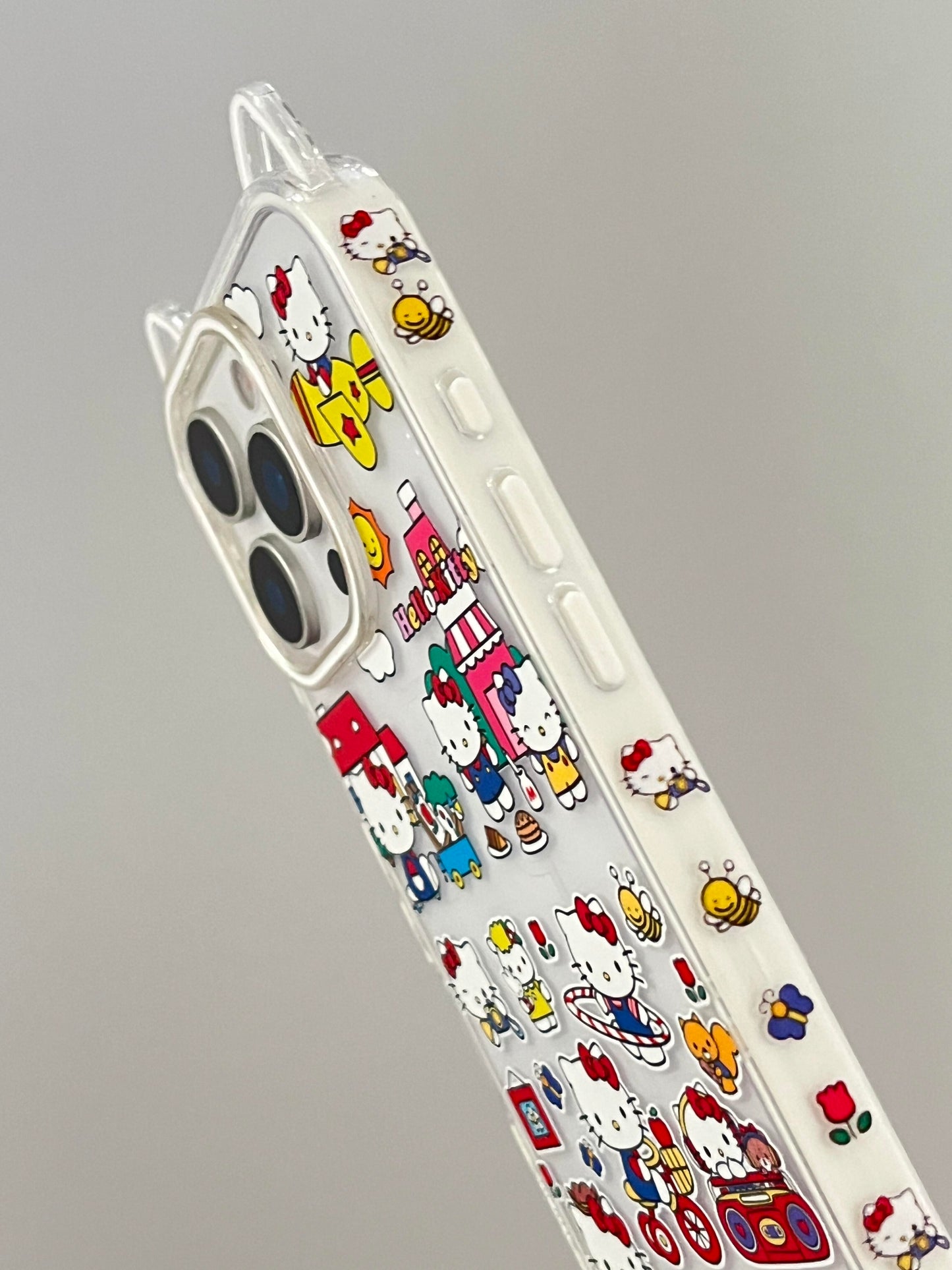 Hellokitty Cat Ear Shape Top Cute Kawaii Phone Case #0483