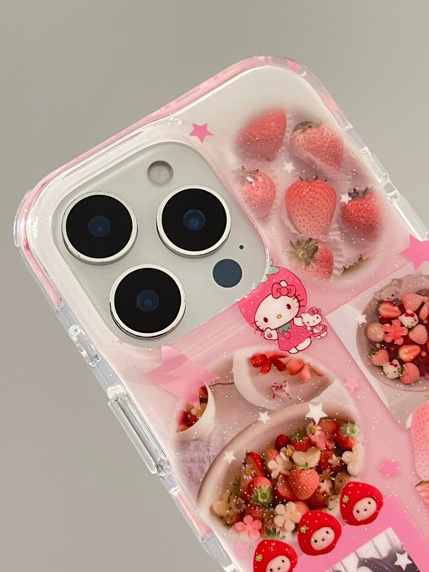 Hellokitty Pink Strawberry Cute Kawaii Phone Case #0484
