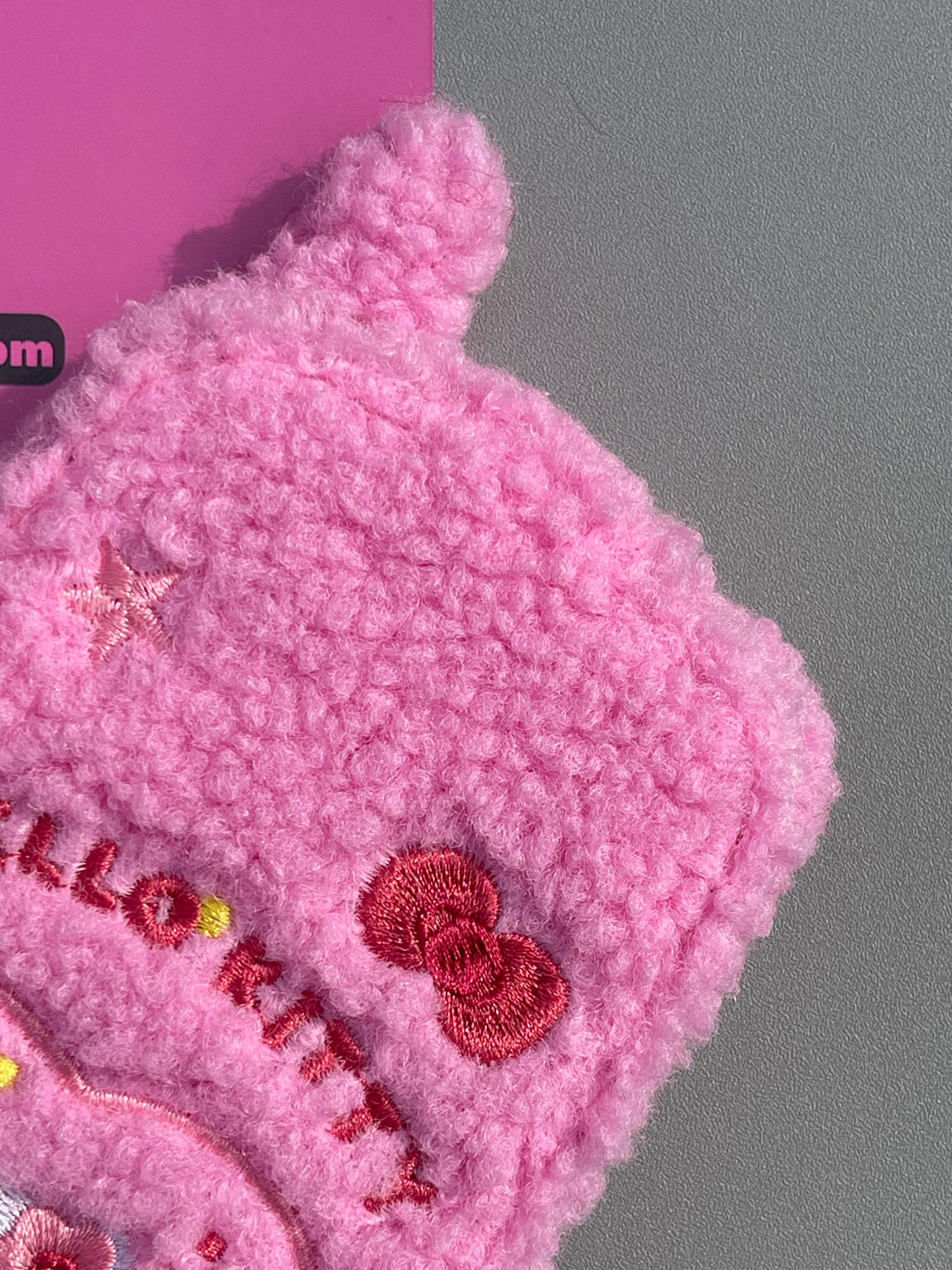 Hellokitty Pink Plush Flap Retro Cute Kawaii Phone Case #0362