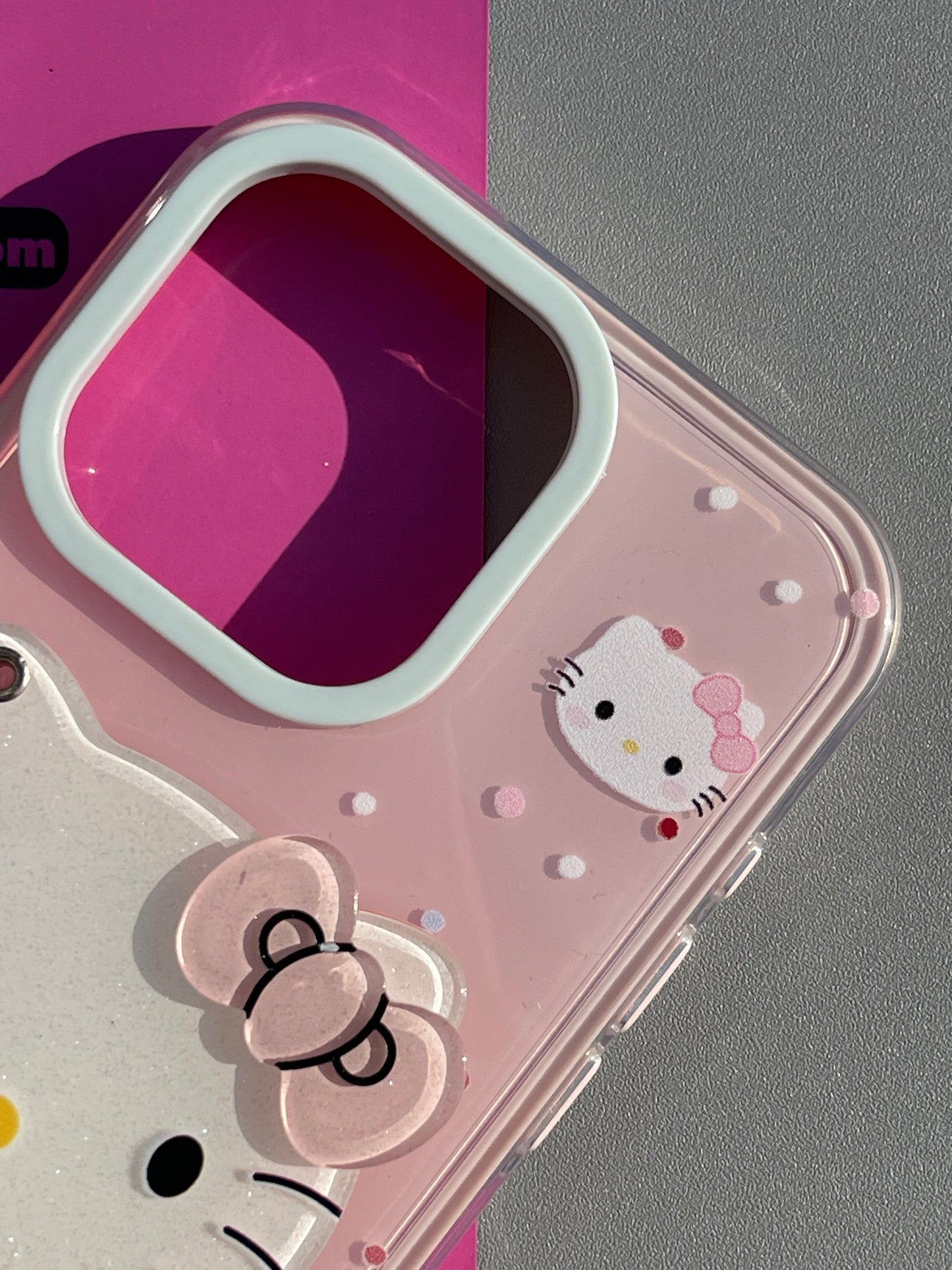 Hellokitty Pink Swivel Mirror Cute Kawaii Phone Case #0373