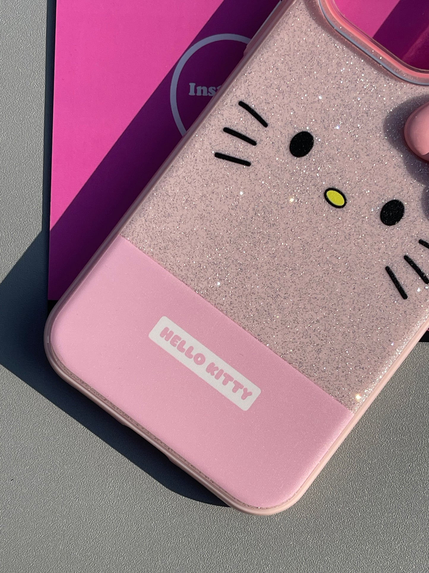 Hellokitty 3D Bow Glitter Cute Kawaii Phone Case #0382