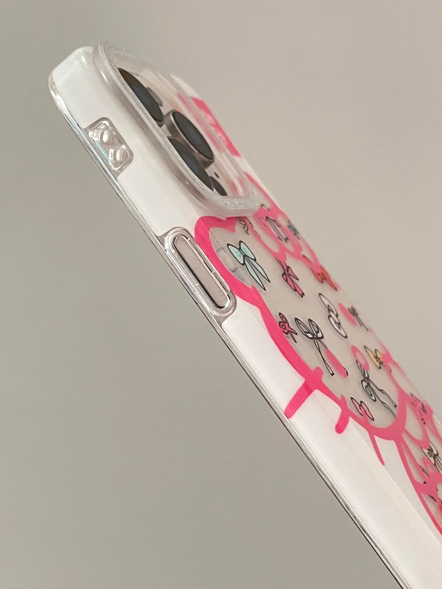 Hellokitty Glitter Clear Cute Kawaii Phone Case #0495