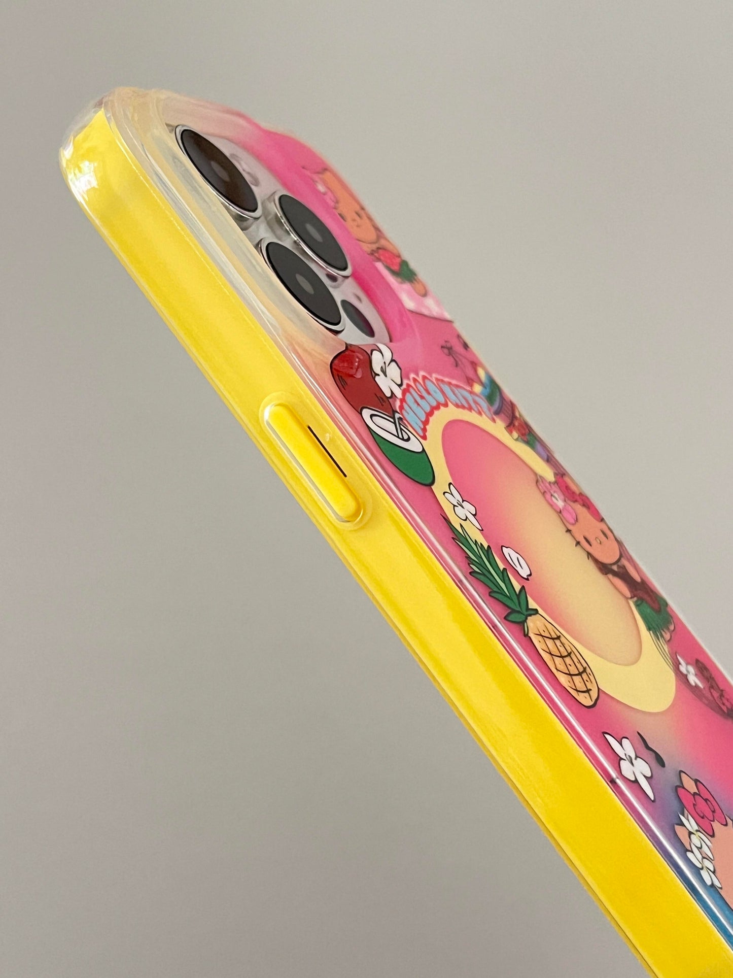 Hawaii Tan Hellokitty Vacation Cute Kawaii MagSafe Case + MagSafe Stand Holder / Phone Grip #0490