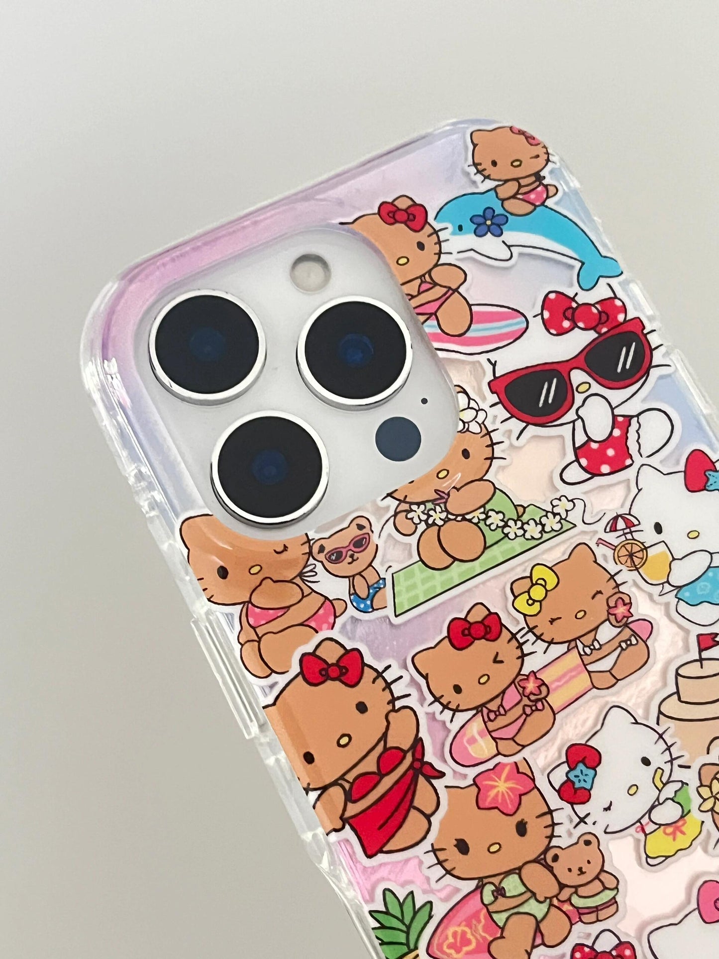Tan Hellokitty Vacation Cute Kawaii Phone Case #0489
