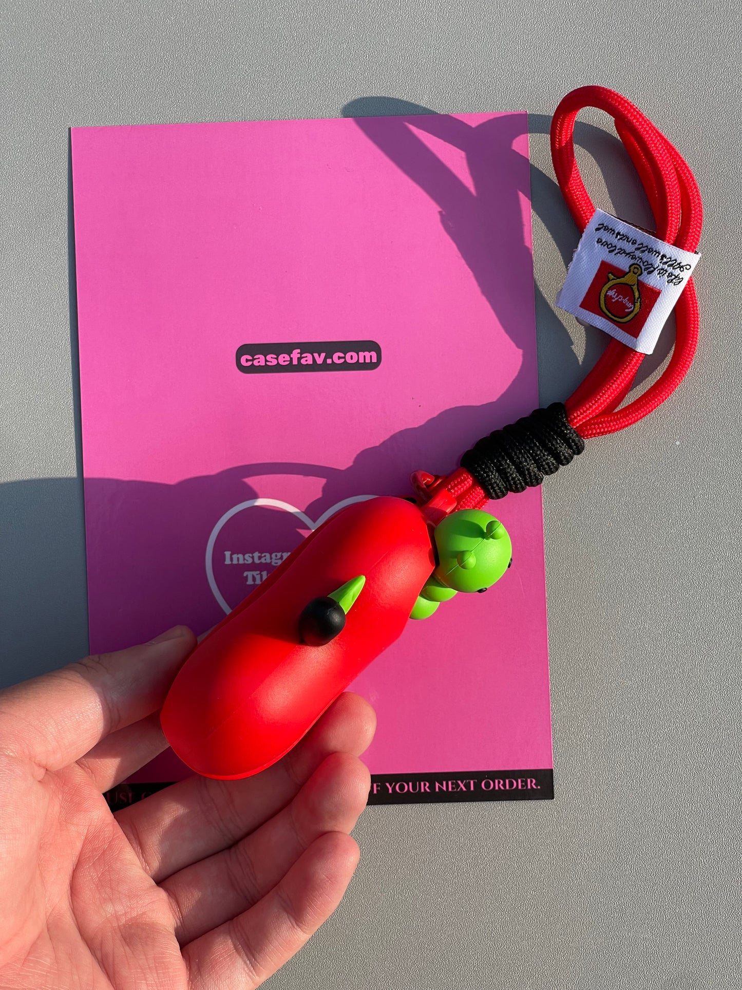 Apple Shape Silicone Cute Kawaii AirPods Case #0420