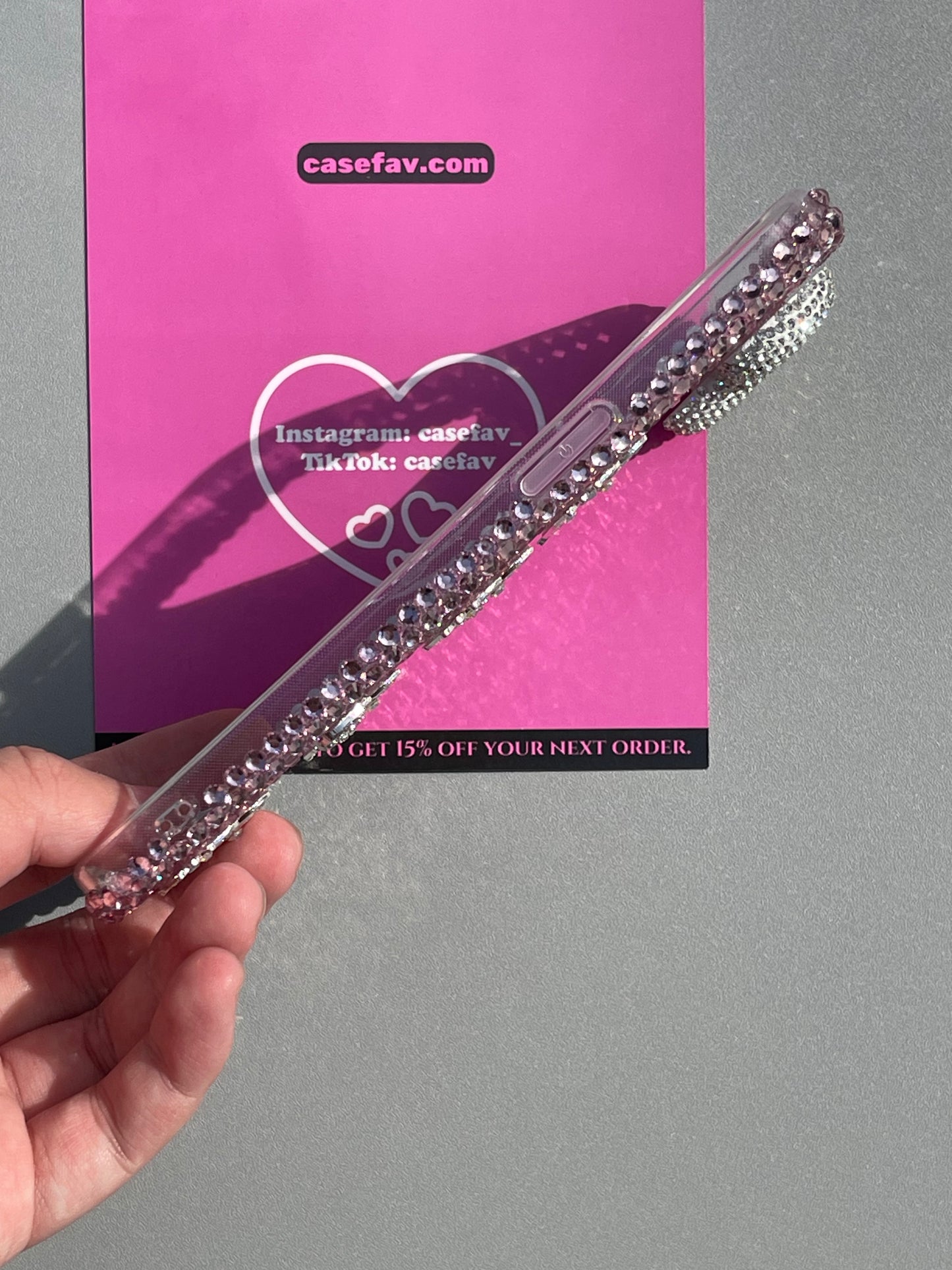 Hellokitty Pink Handmade Diamond Rhinestone Phone Case #0406