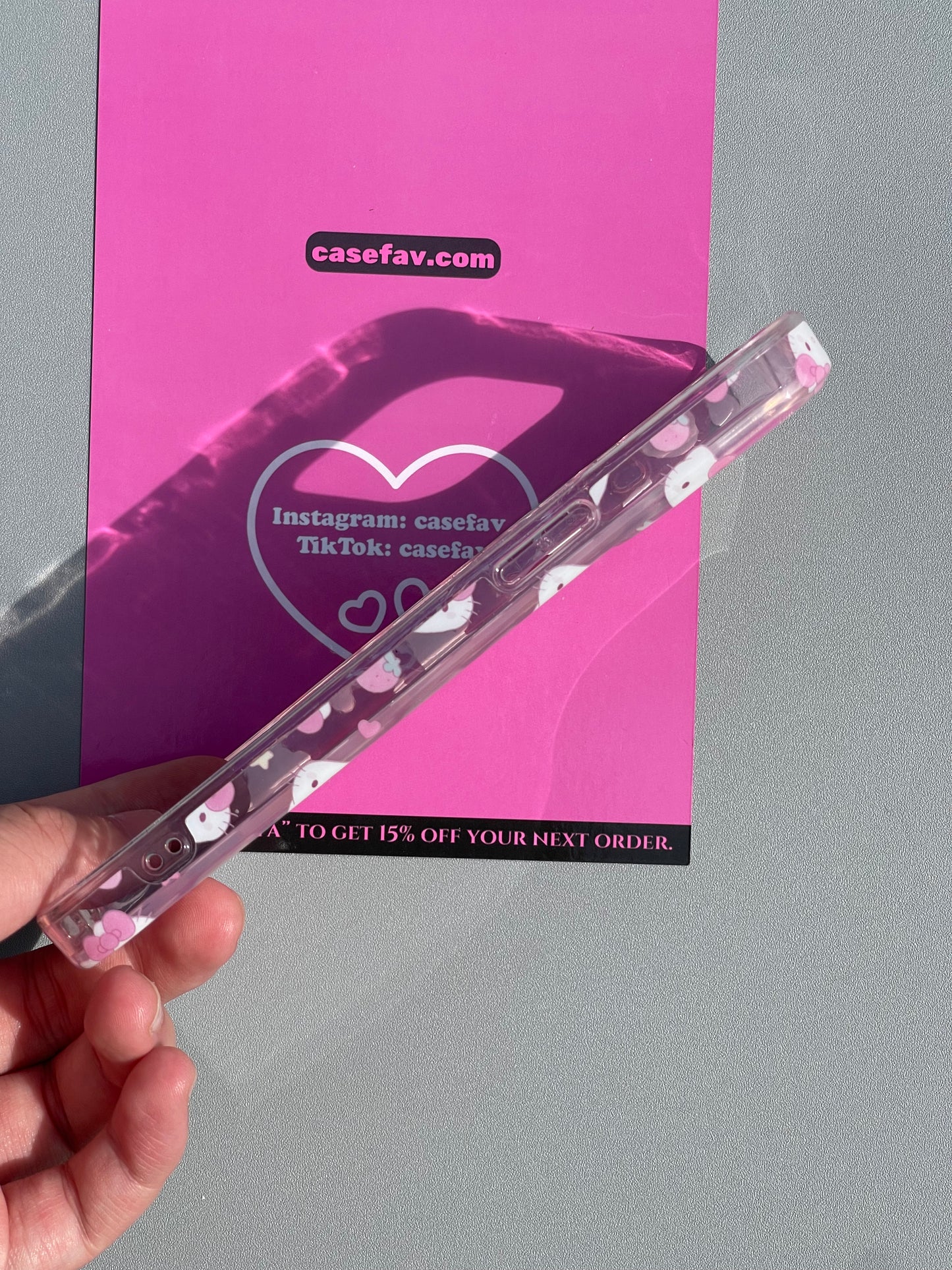 Hellokitty Shell Texture Cute Kawaii Phone Case #0432