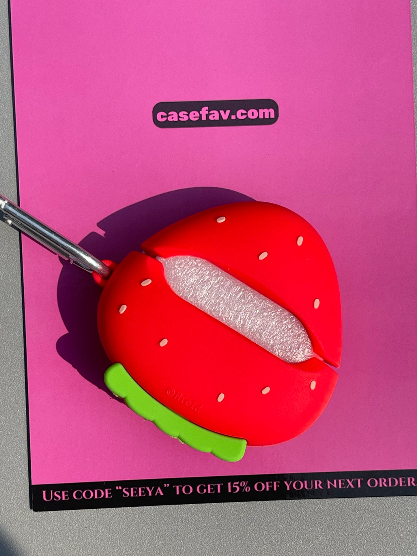 Hellokitty Strawberry Shape Silicone Cute Kawaii AirPods Case #0451