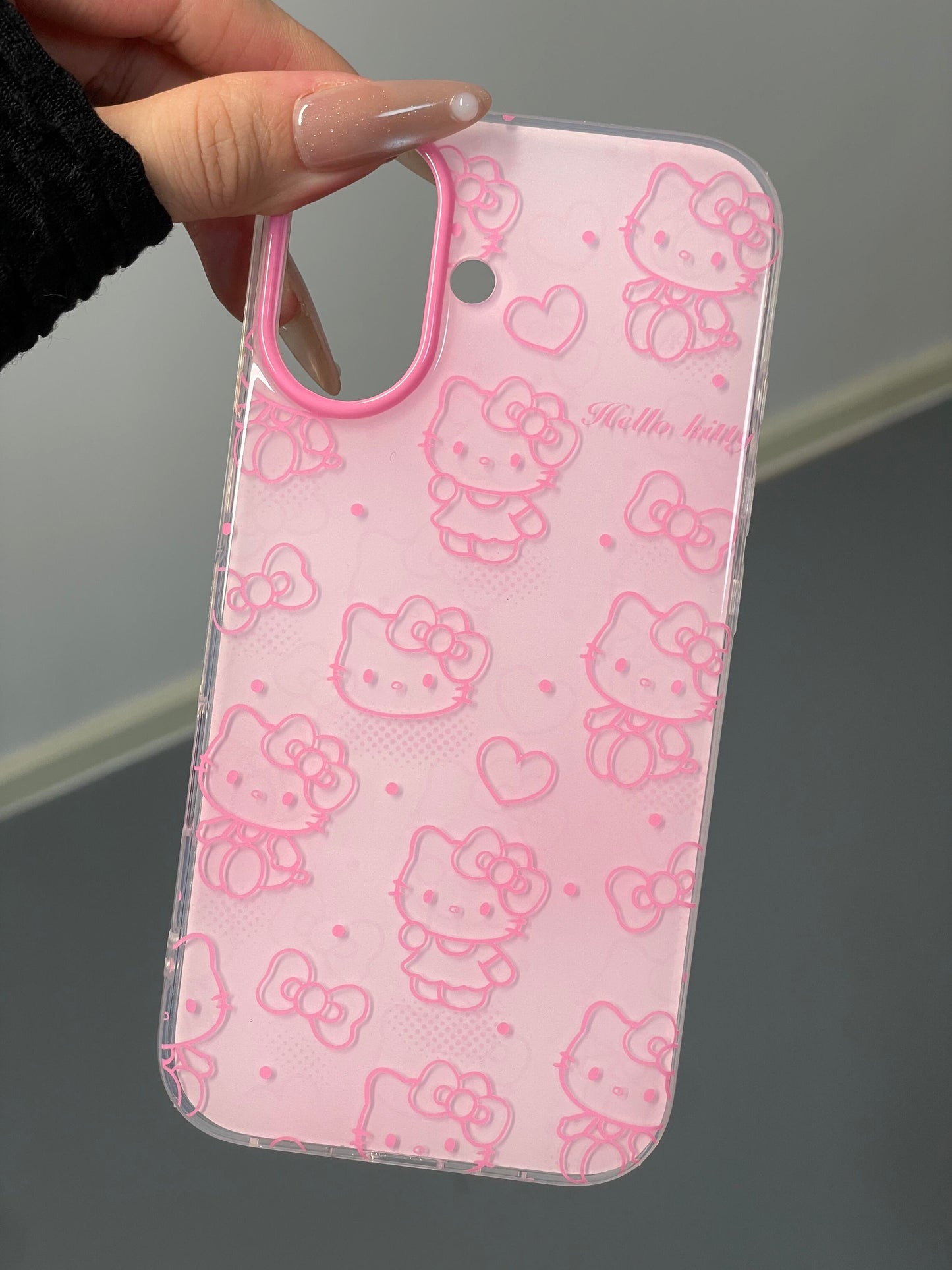 Hellokitty Pink Cute Kawaii Phone Case #0501