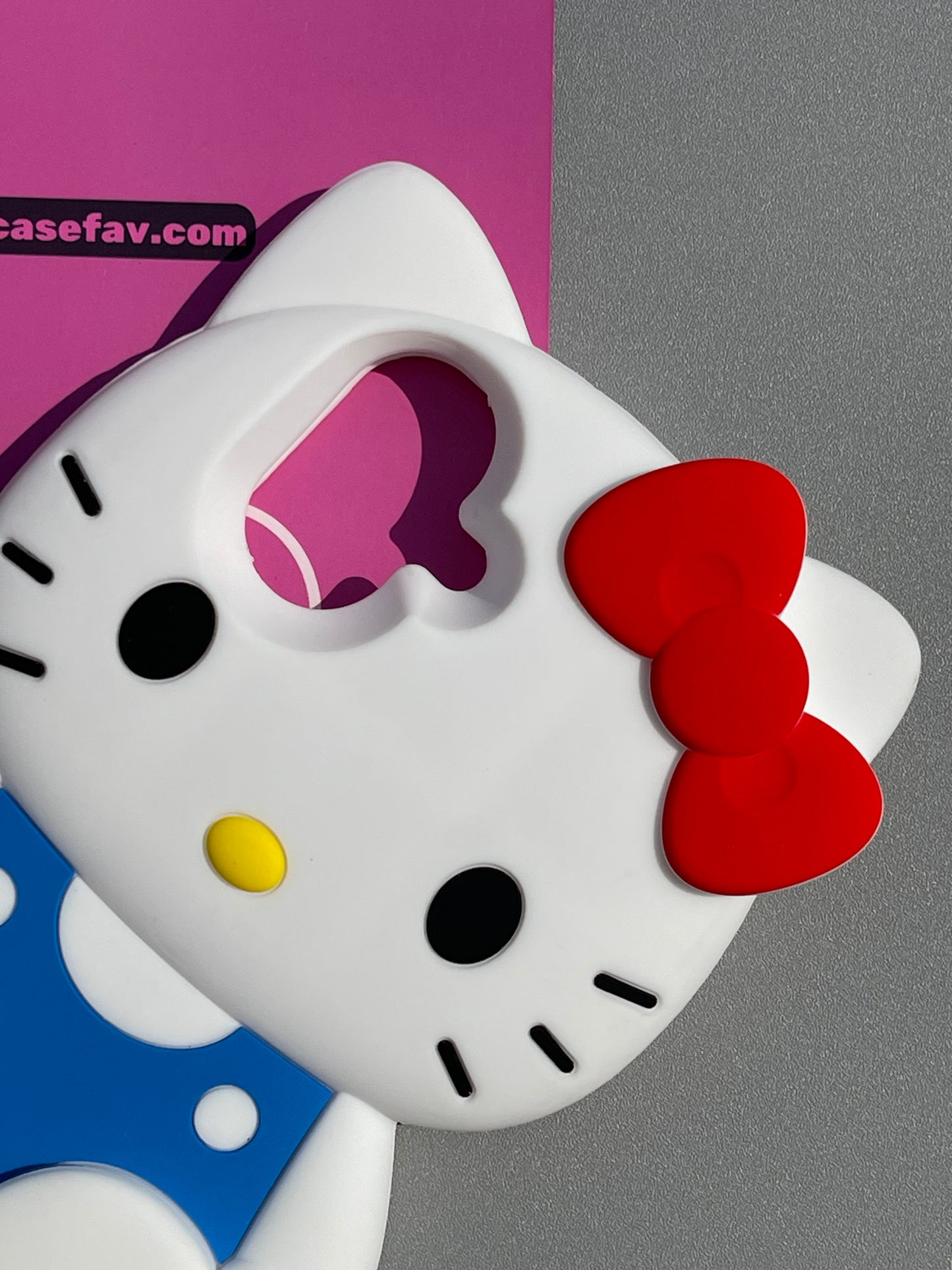 Hellokitty Shape Silicone Cute Kawaii Phone Case #0460