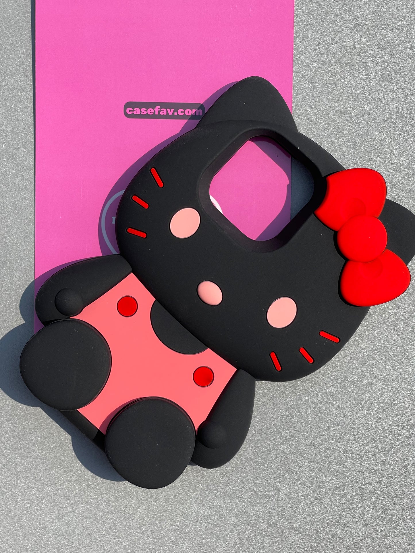 Hellokitty Shape Silicone Cute Kawaii Phone Case #0460