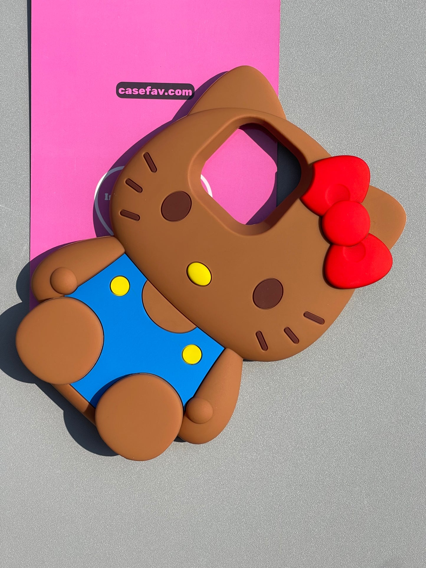 Hellokitty Shape Silicone Cute Kawaii Phone Case #0460