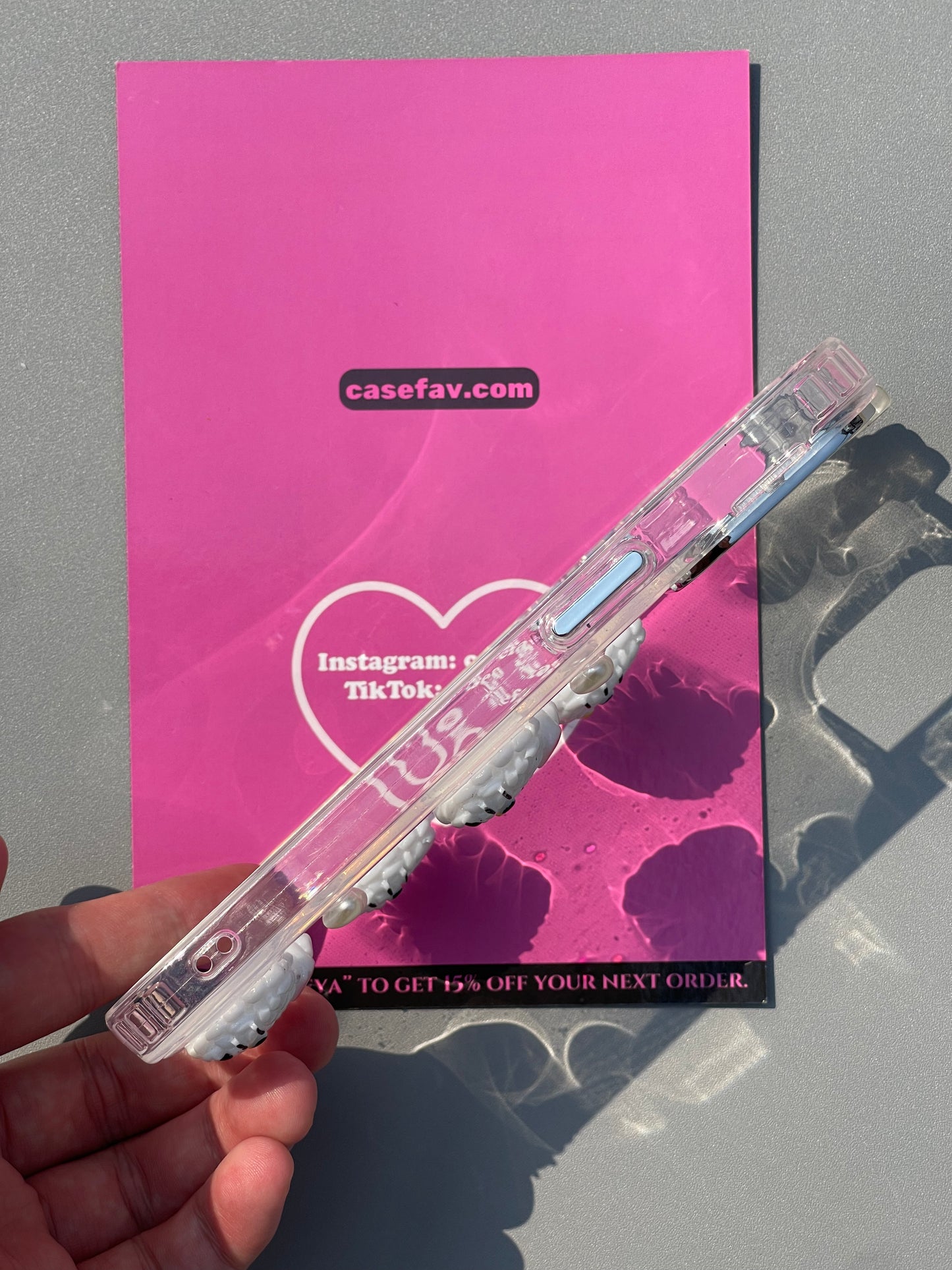 Hellokitty Rice Ball Clear Cute Kawaii Phone Case #0474