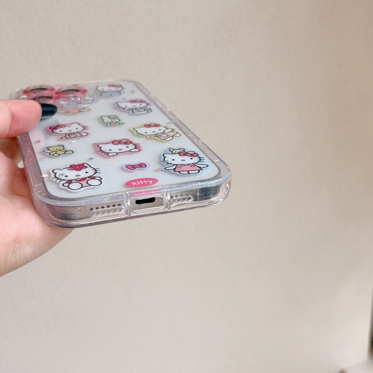 Hellokitty Clear Cute Kawaii Phone Case #0512