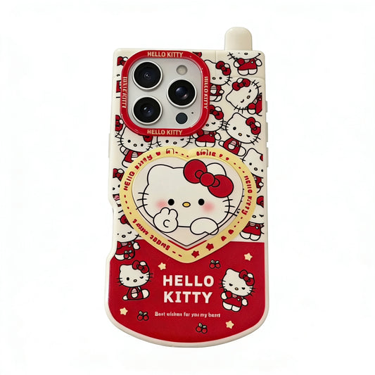 Hellokitty Phone Shape Cute Kawaii Phone Case With Chain #0443