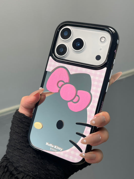 Hellokitty Mirror Pink Cute Kawaii Phone Case #0566