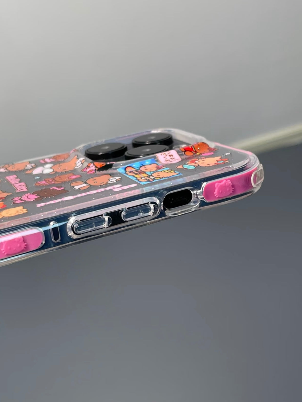 Hellokitty Hawaii Clear Cute Kawaii Phone Case #0509