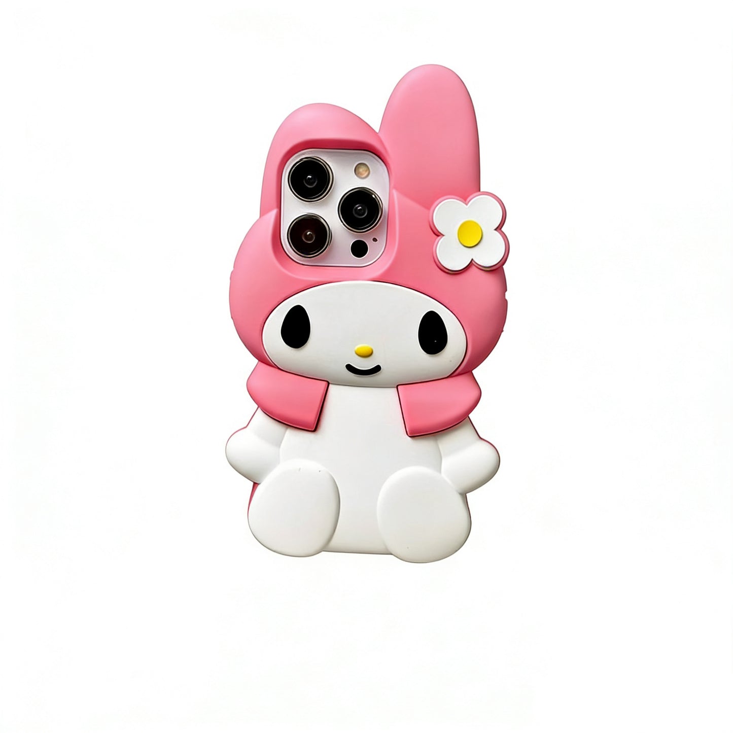 Mymelody Pink Shape Silicone Cute Kawaii Phone Case #0291