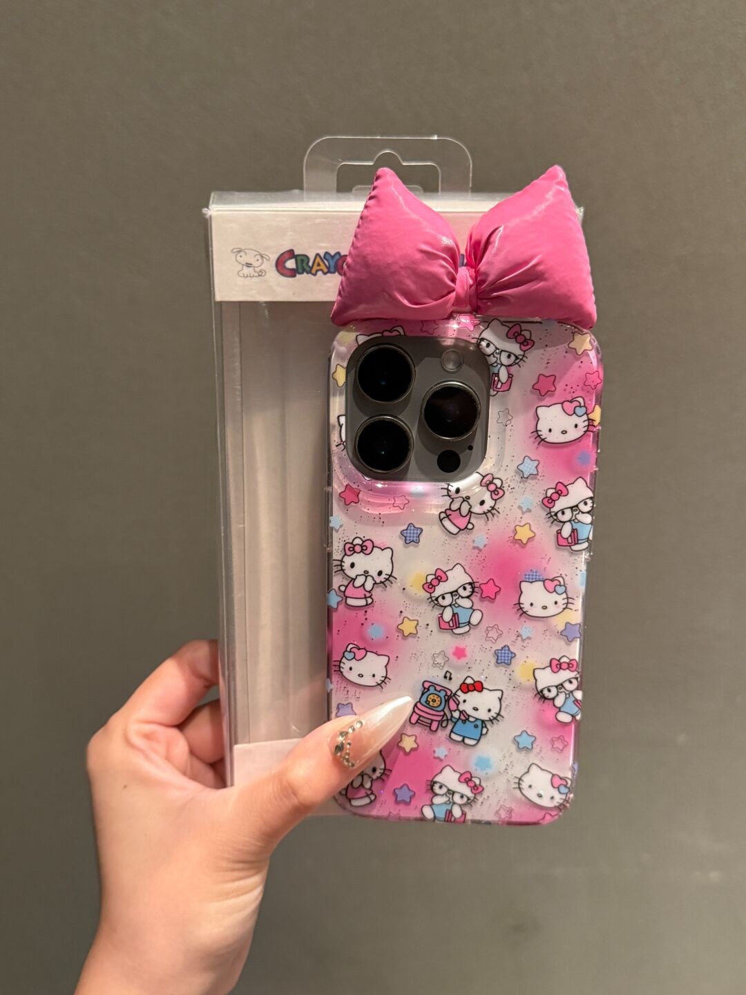Hellokitty Pink Bow Hipper Cute Kawaii Phone Case #0552