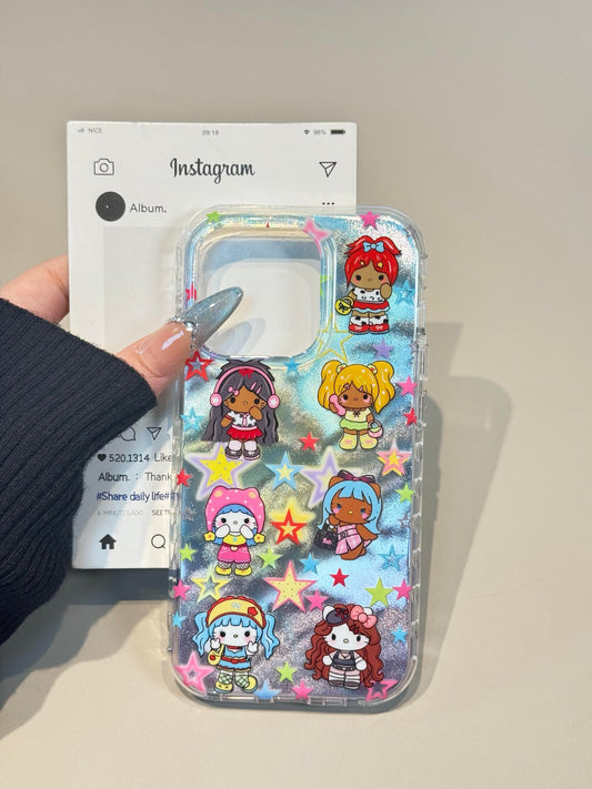 Hellokitty Sparkle Cute Kawaii Phone Case #0538