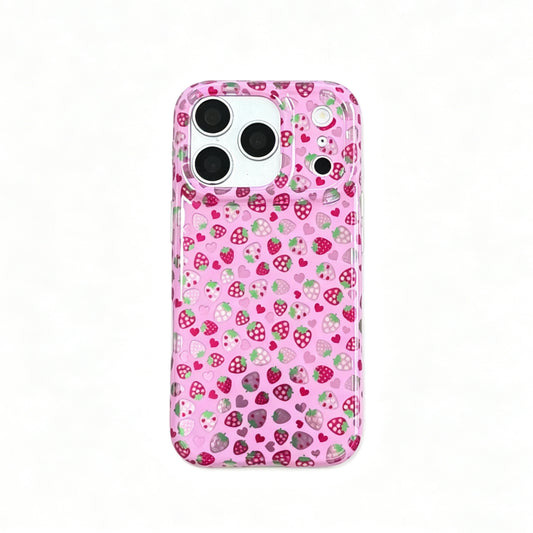 Strawberry Pink Cute Kawaii Phone Case #605