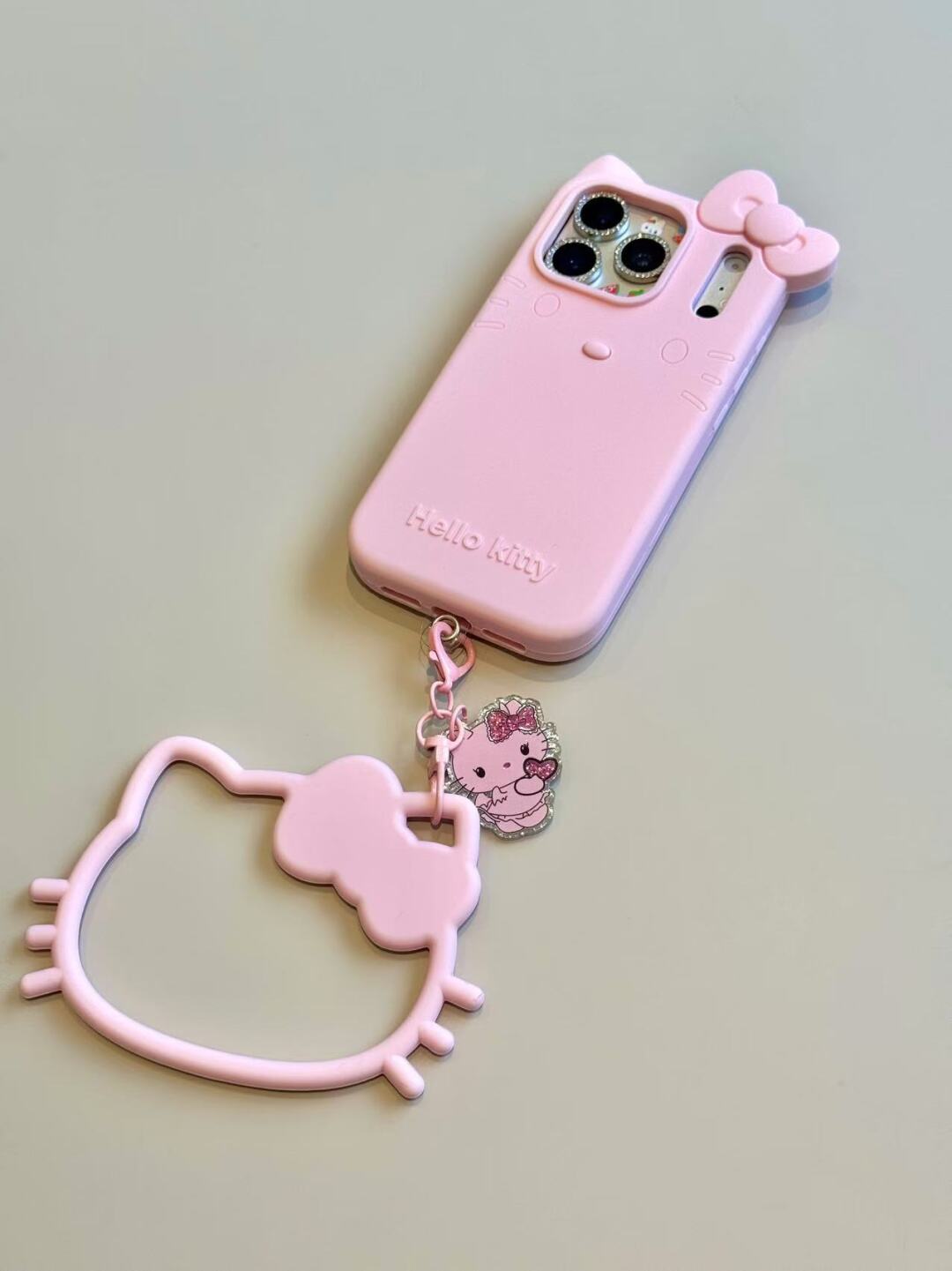 Hello Kitty Bow Silicone Phone Case #617