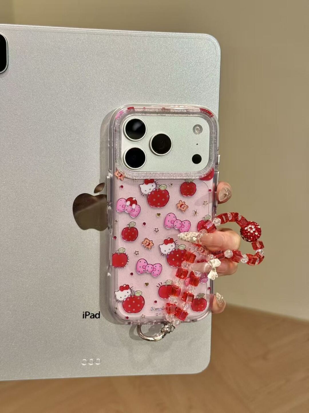 Hello Kitty Strawberry Clear Phone Case #616