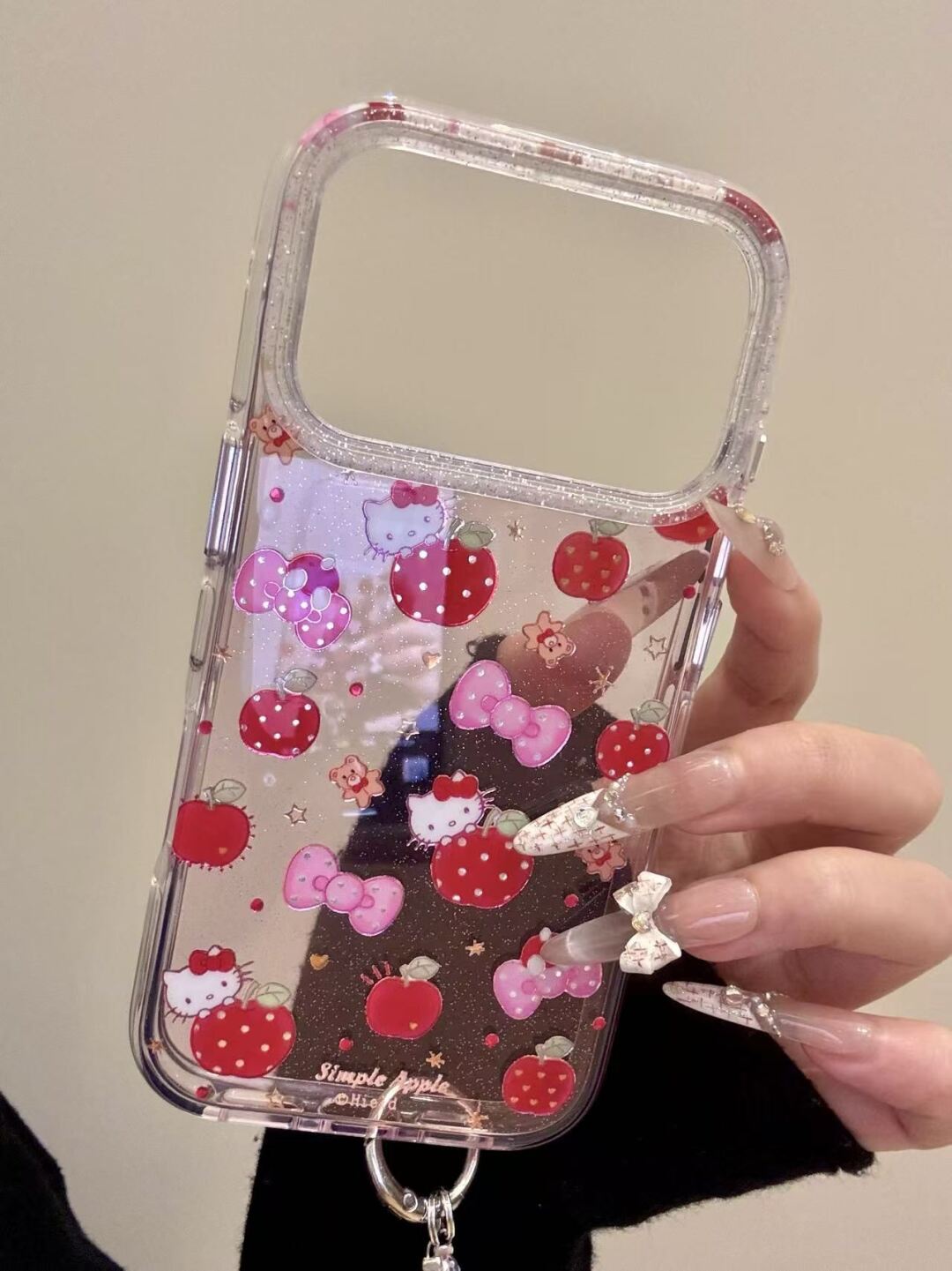 Hello Kitty Strawberry Clear Phone Case #616
