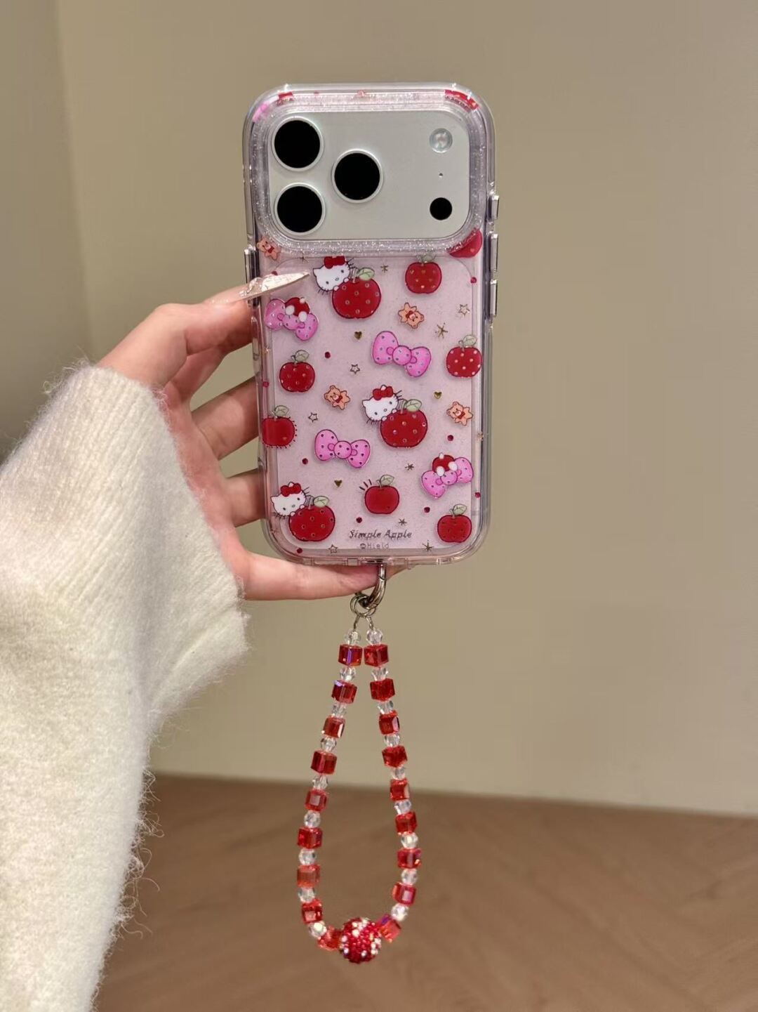 Hello Kitty Strawberry Clear Phone Case #616