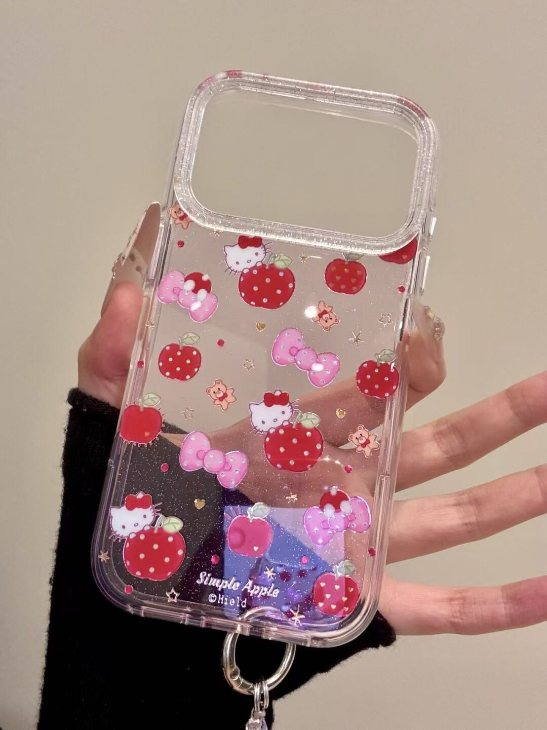 Hello Kitty Strawberry Clear Phone Case #616