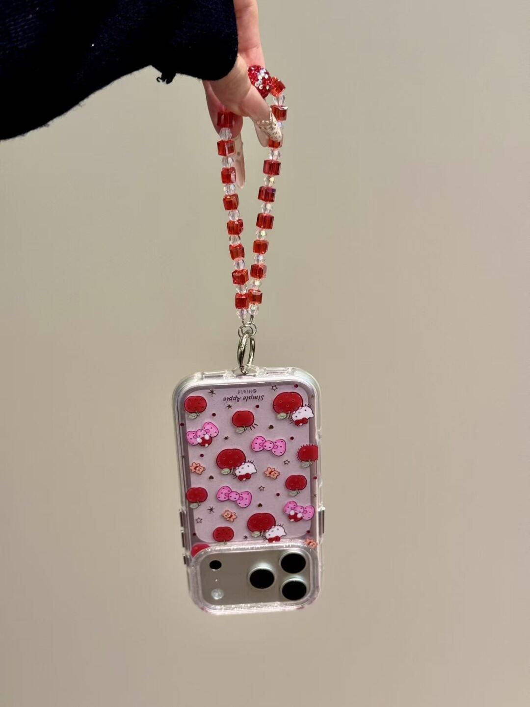 Hello Kitty Strawberry Clear Phone Case #616