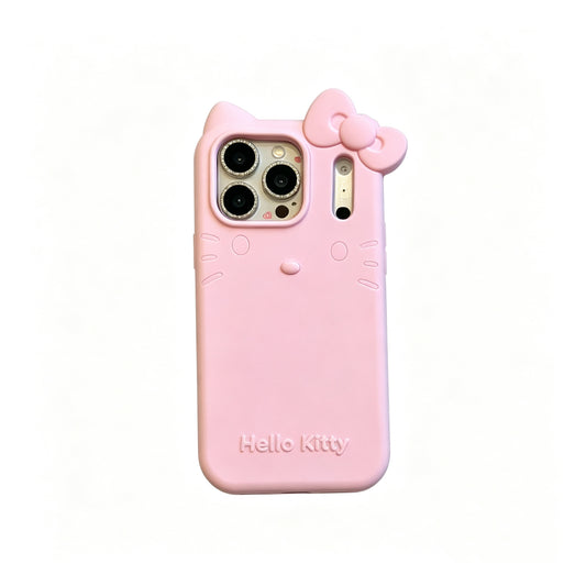Hello Kitty Bow Silicone Phone Case #617