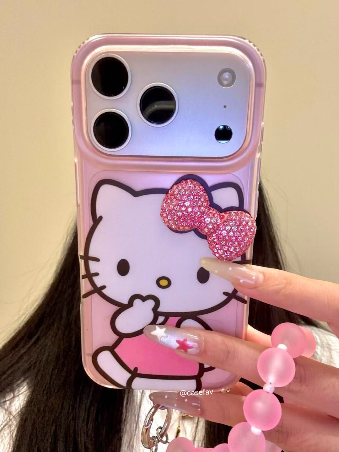 Hello Kitty Pink Bow Phone Case#623