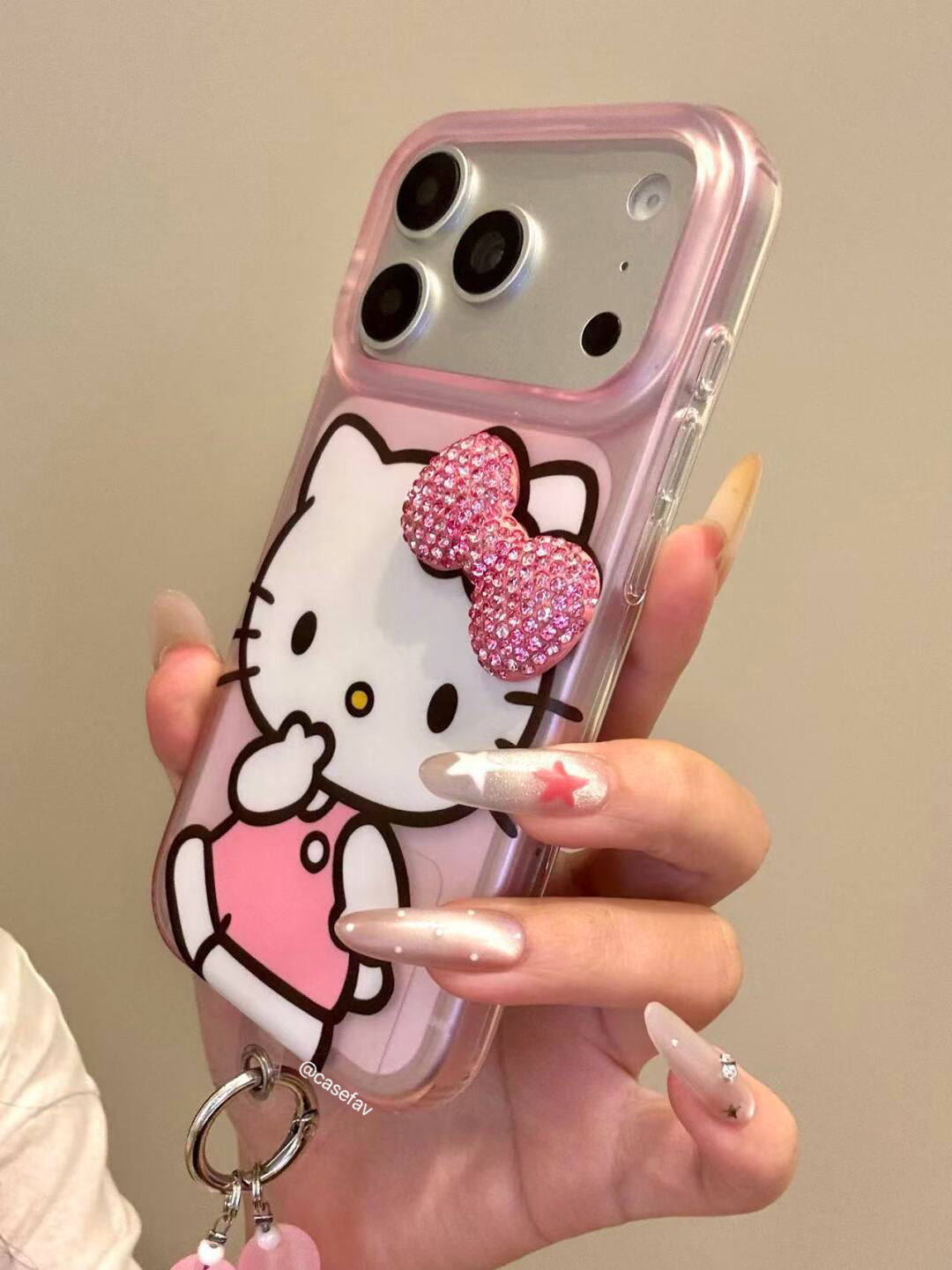 Hello Kitty Pink Bow Phone Case#623