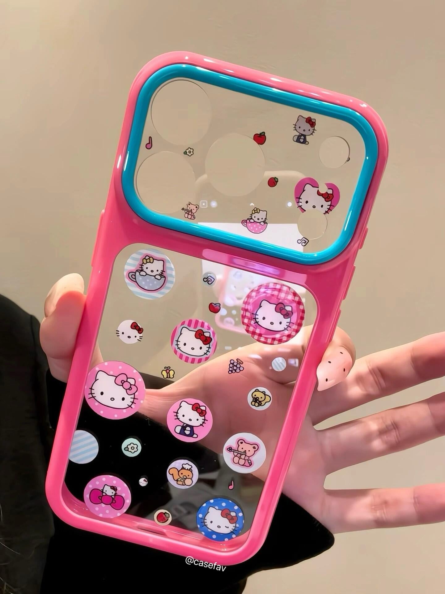 Hello Kitty Clear Phone Case#625