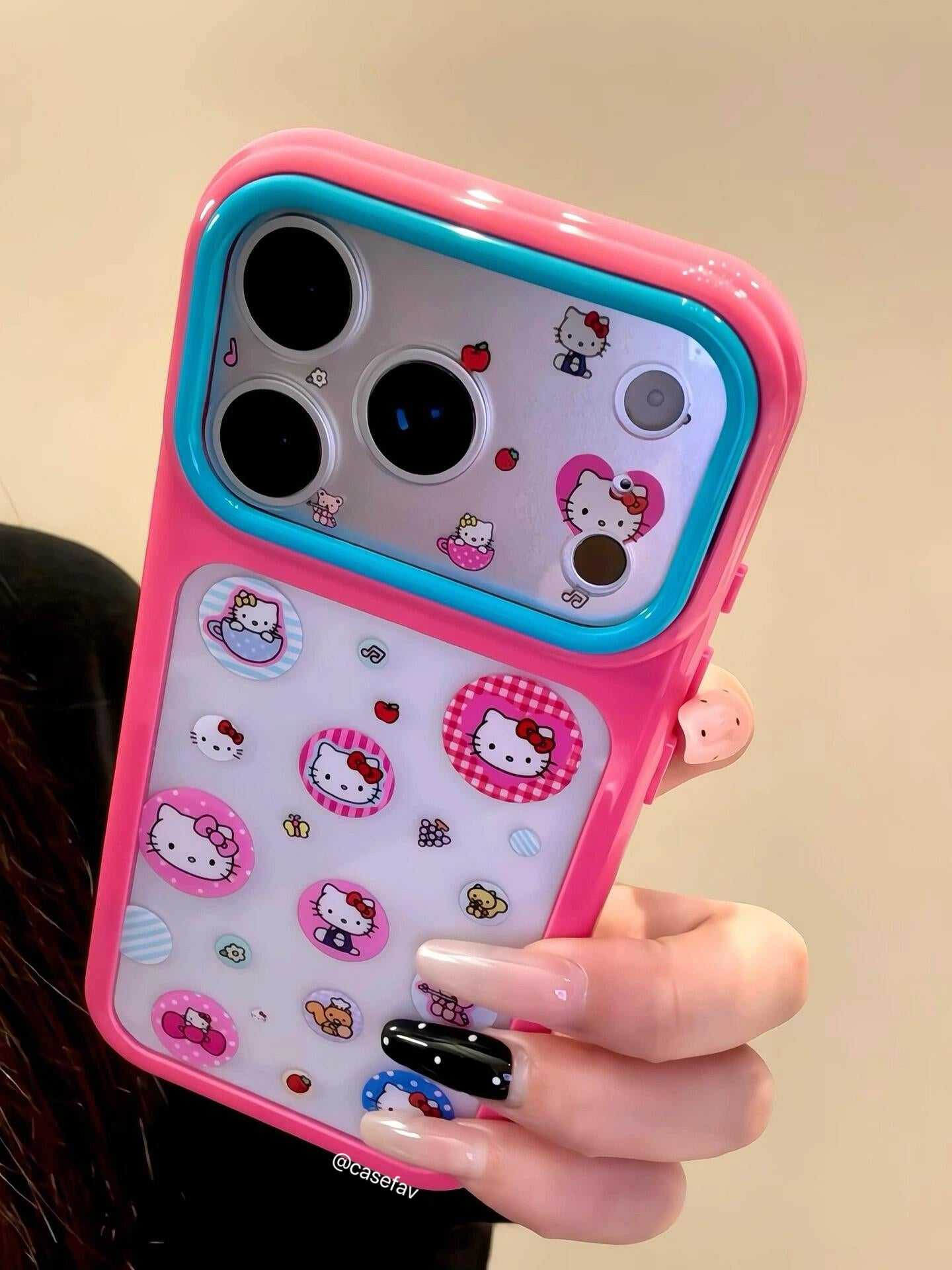 Hello Kitty Clear Phone Case#625