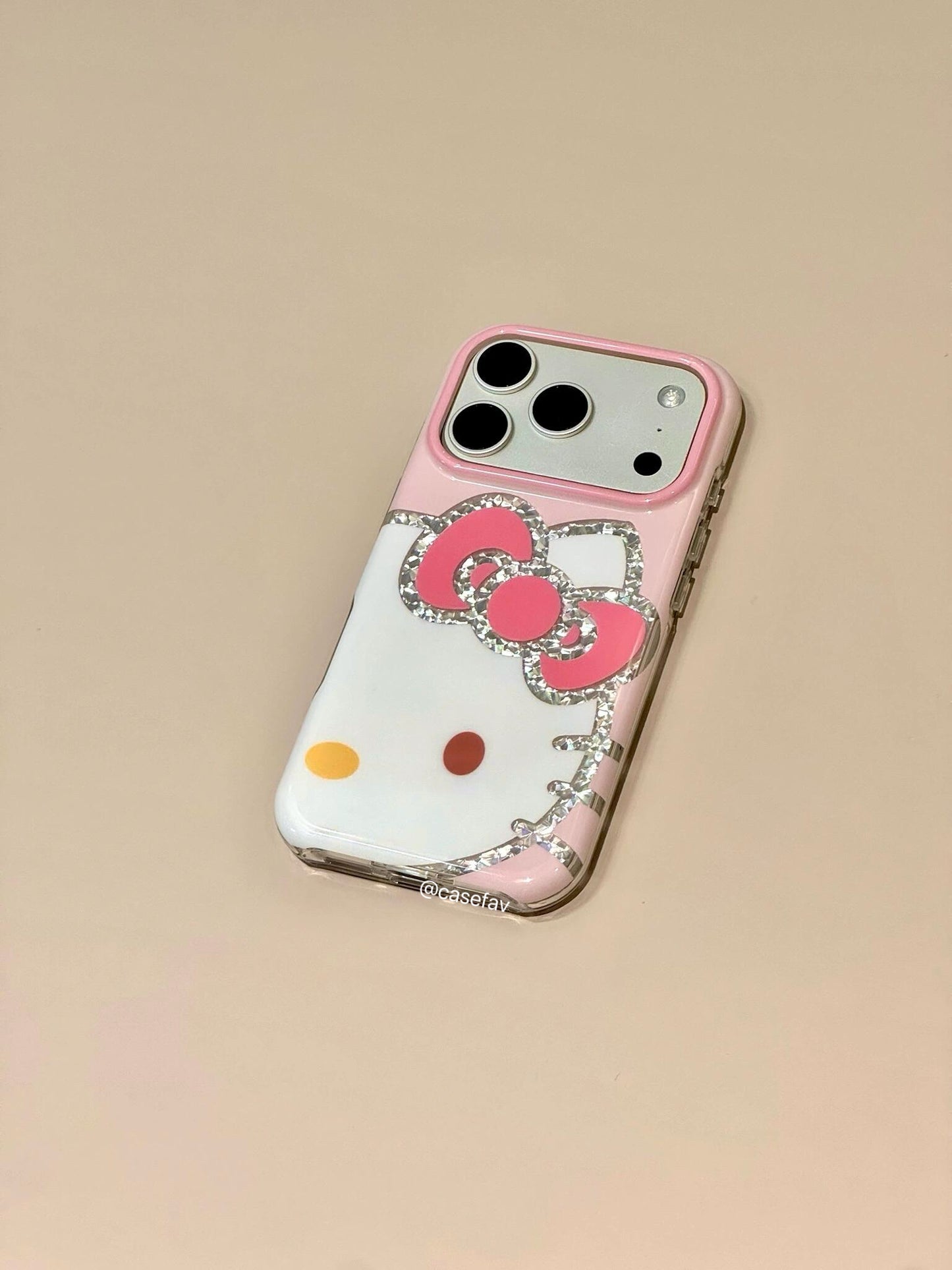 Hello Kitty Glitter Pink Phone Case #631
