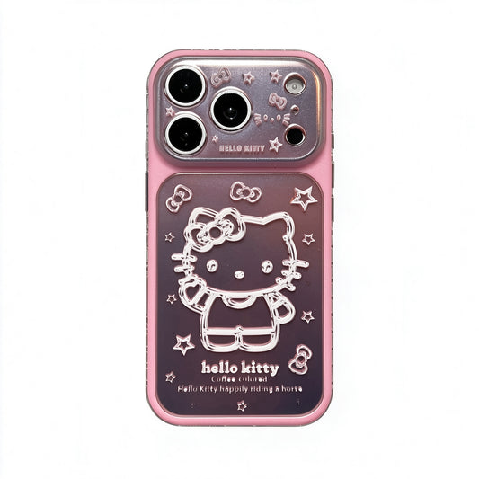 Hello Kitty Pink Laser Phone Case #636
