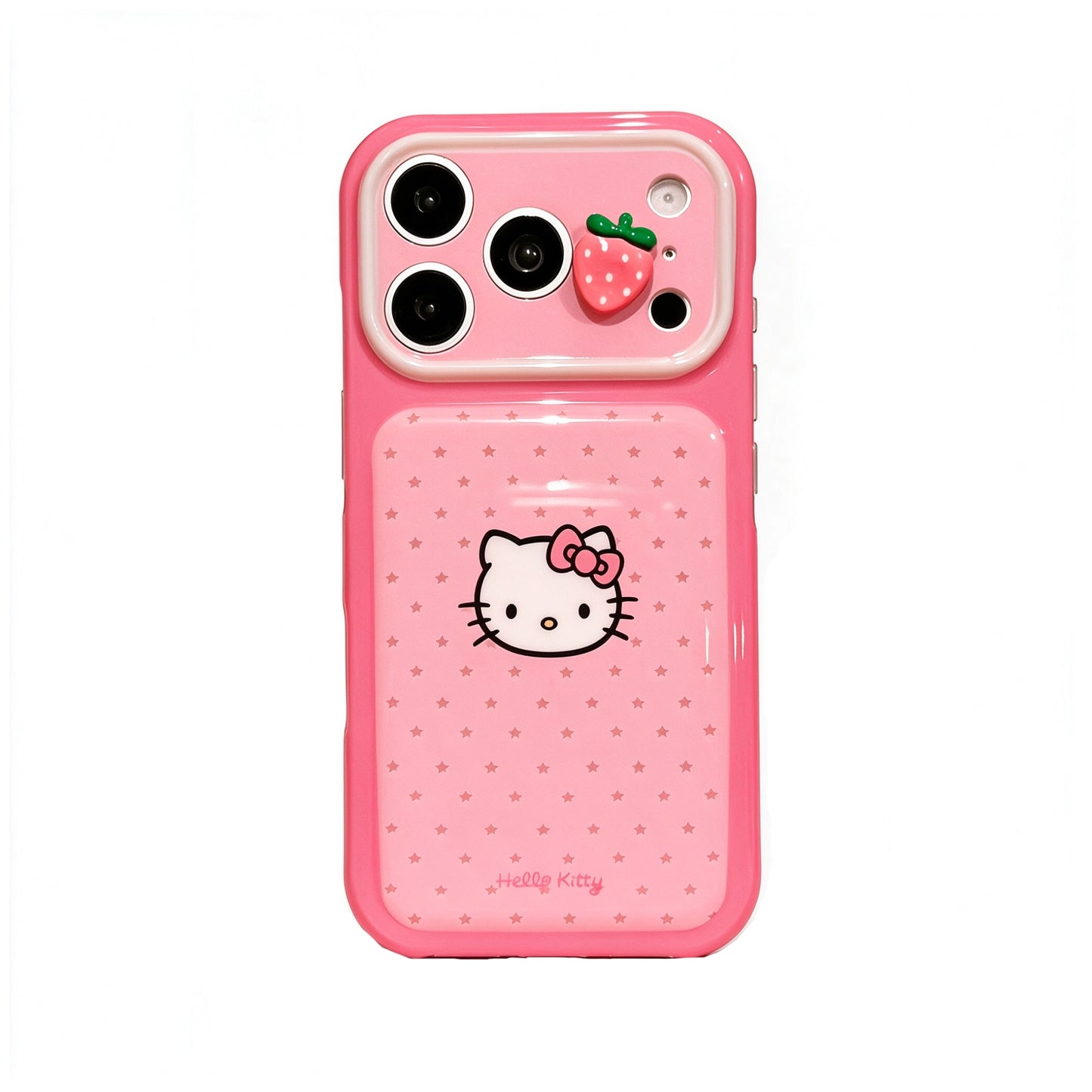 Hello Kitty Pink Polka-Dot Strawberry Phone Case #630