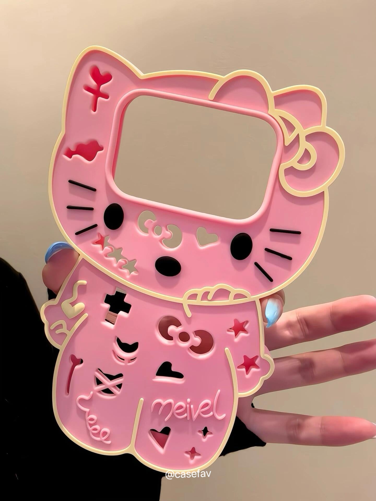 Hello Kitty Skeleton Halloween Silicone Phone Case #643