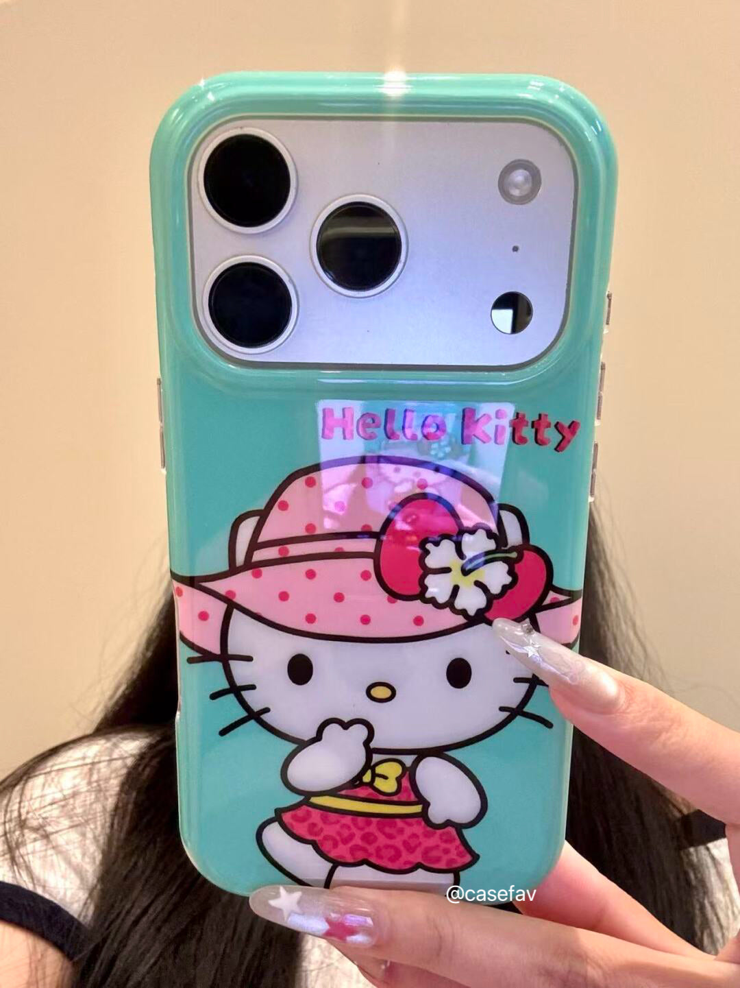 Hello Kitty Summer Mint Green Phone Case #648