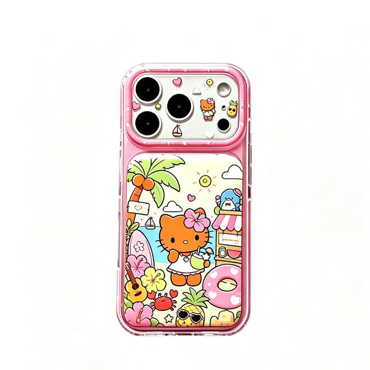 Hello Kitty Pink Hawaii Vacation Phone Case #644